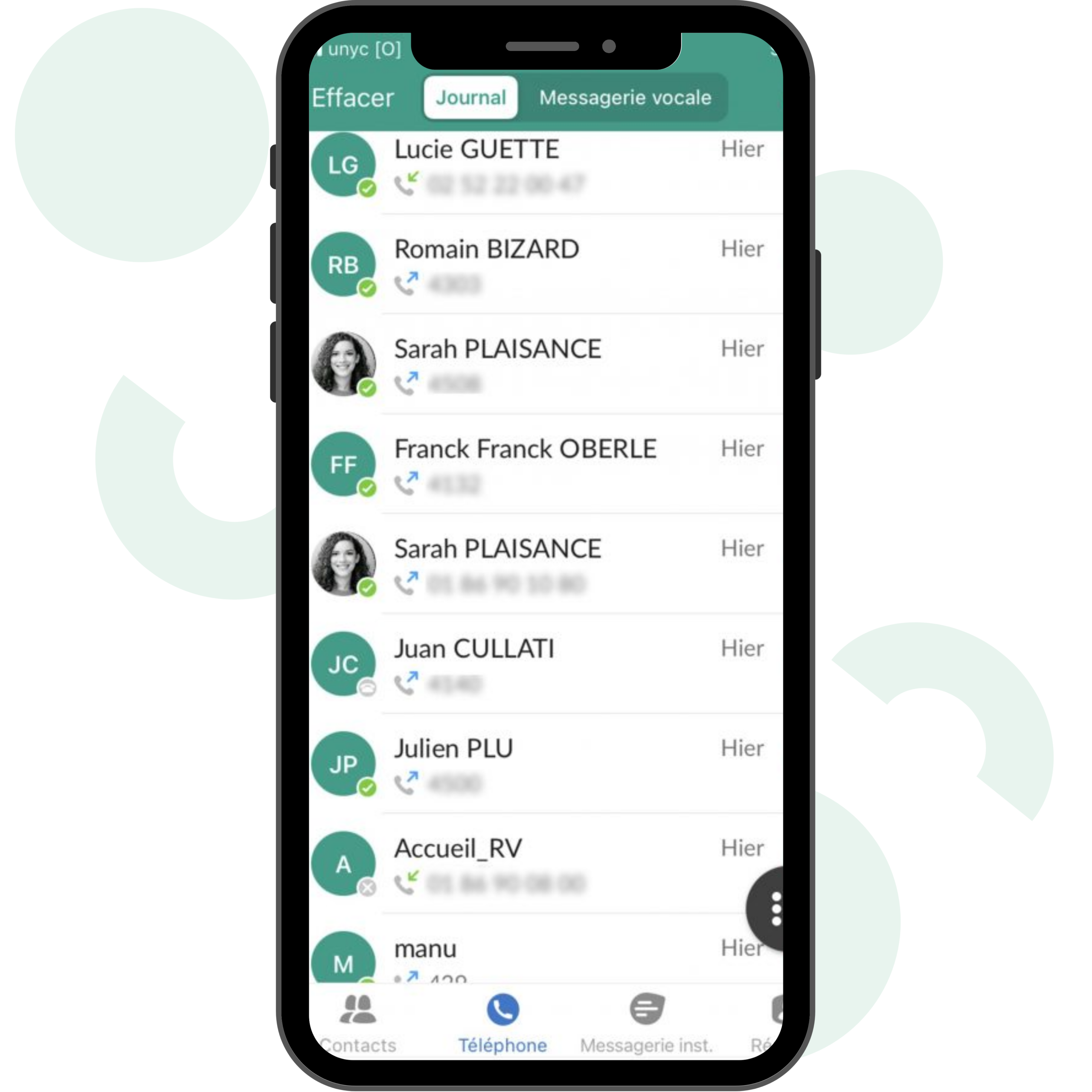 Appels pro sur la ligne fixe depuis le mobile avec speek
